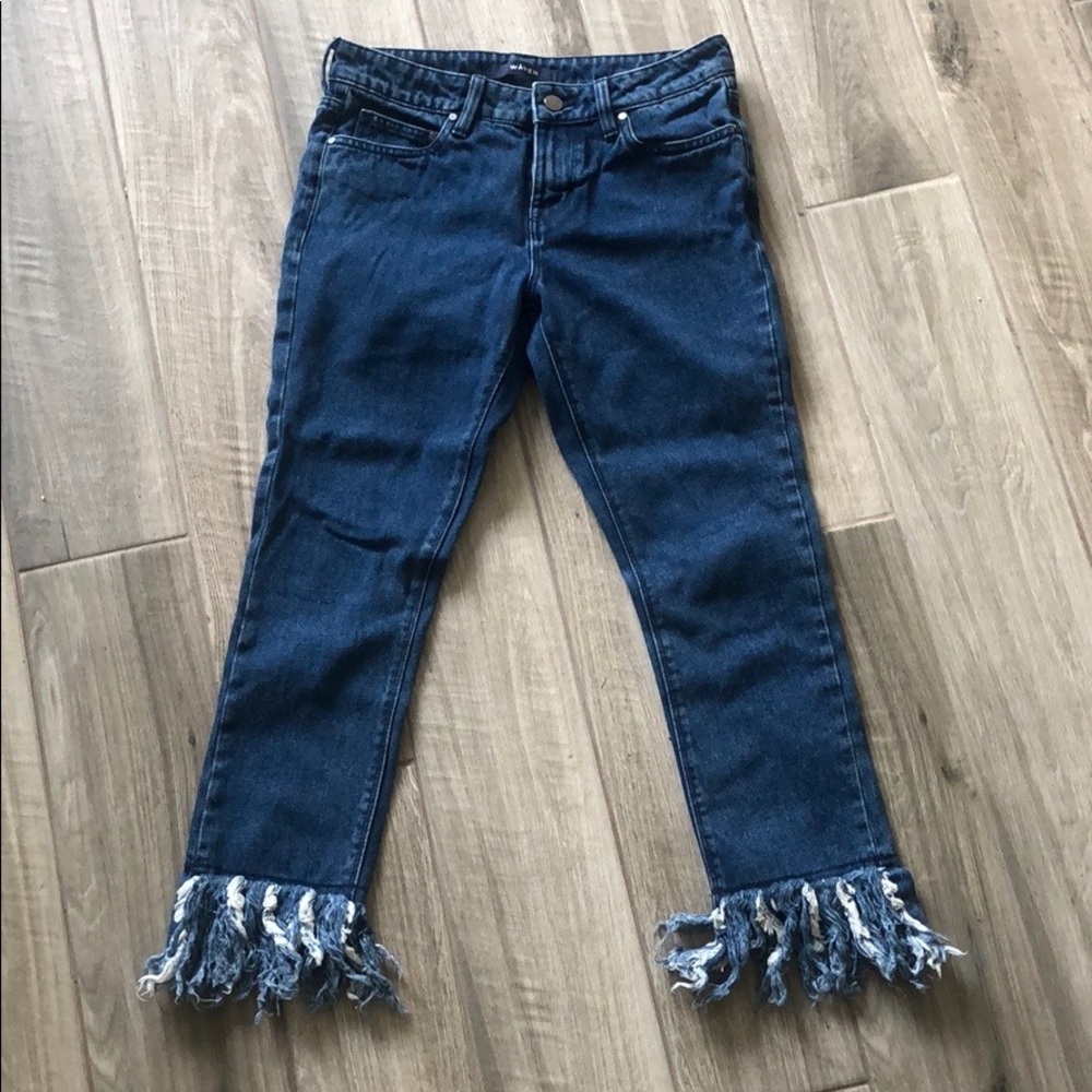 Waven Freyed Hem Jeans Sz24 Petite